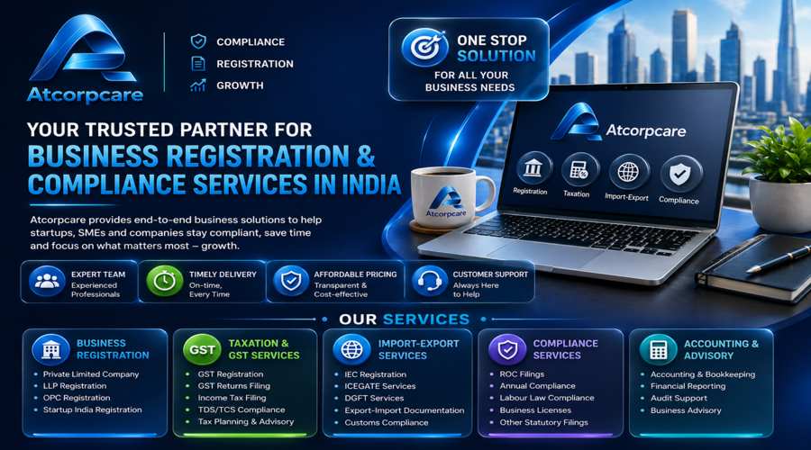 Atcorpcare: The Complete Business Compliance & Registration Partner for Modern Businesses